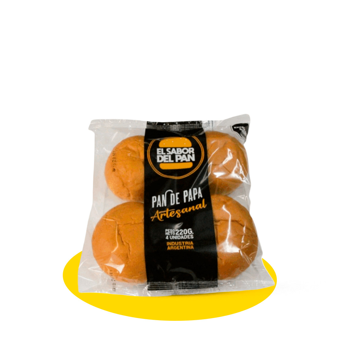 Pan de papa tradicional